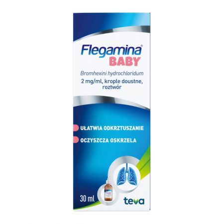 Flegamina Baby 2 mg/ml Krople doustne 30 ml
