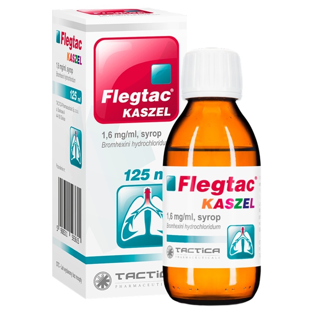 Flegtac Kaszel 1,6 mg/ ml, syrop, 125 ml