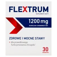 Flextrum, proszek w saszetkach, smak pomarańczowy, 30 saszetek