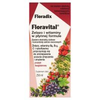 Floradix Floravital, płyn, 250 ml