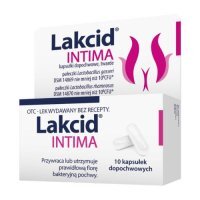 Florakcid HA 10 mg, globulki dopochwowe z kwasem hialuronowym, 10 globulek