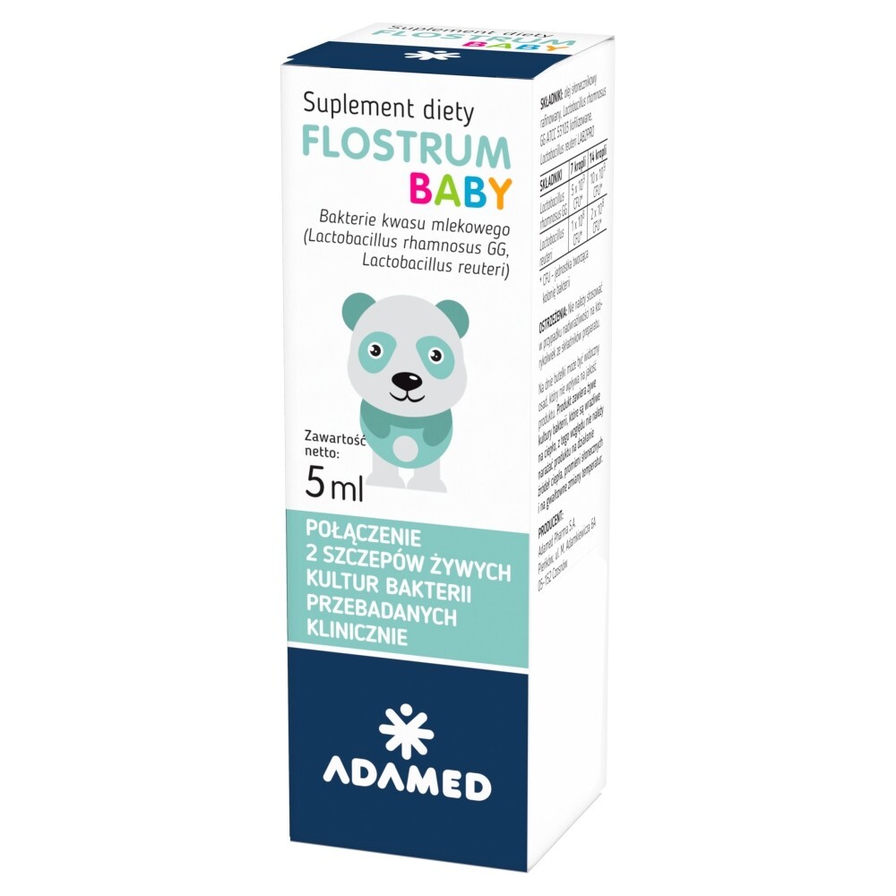 Flostrum Baby, krople, 5 ml