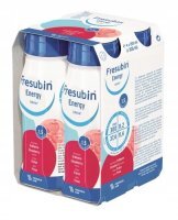 Fresubin Energy Drink, płyn o smaku truskawki, 4 x 200 ml