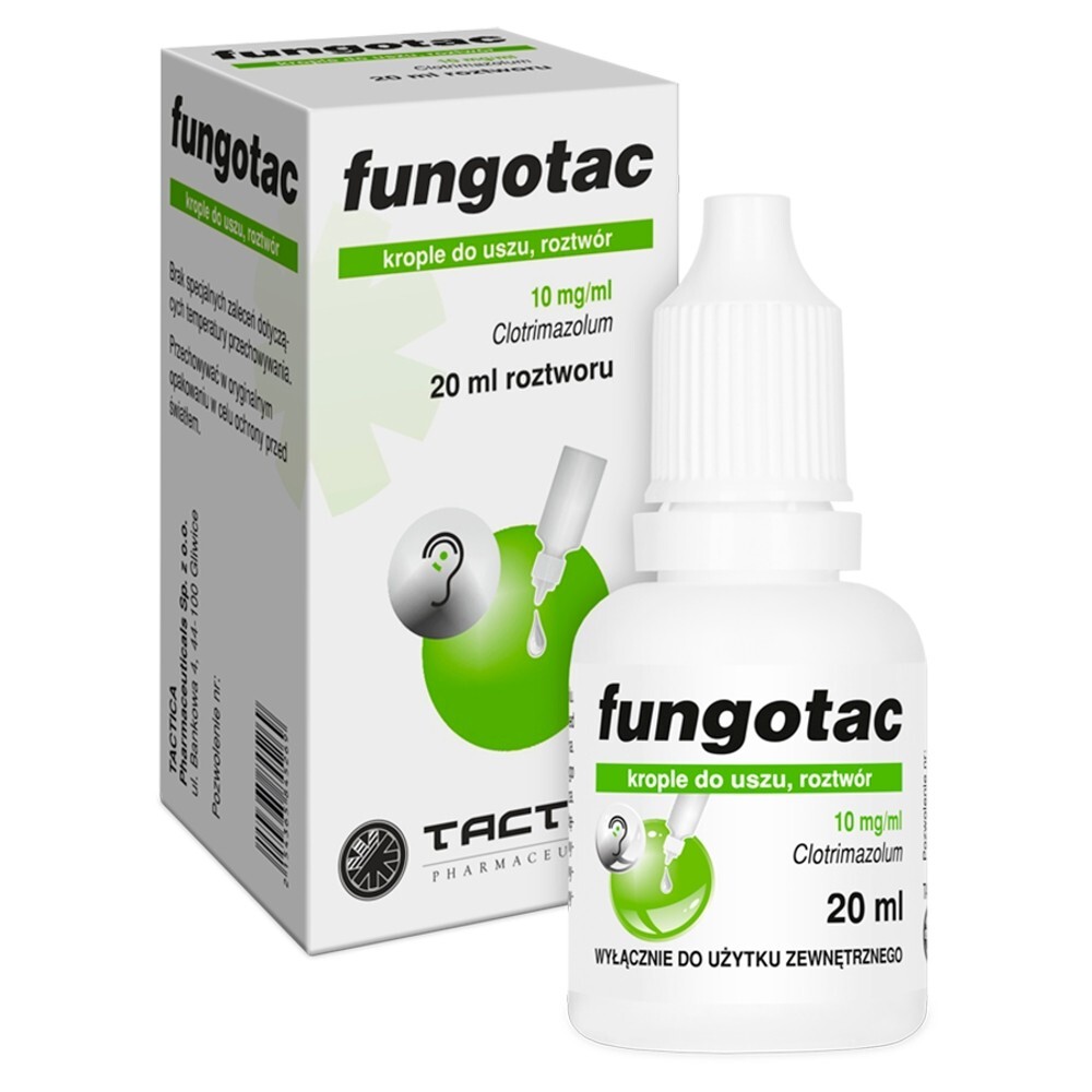 Fungotac kropledouszu 0,01g/ml  20ml