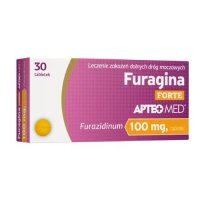 Furagina FORTE APTEO MED 100mg, 30 tabletek