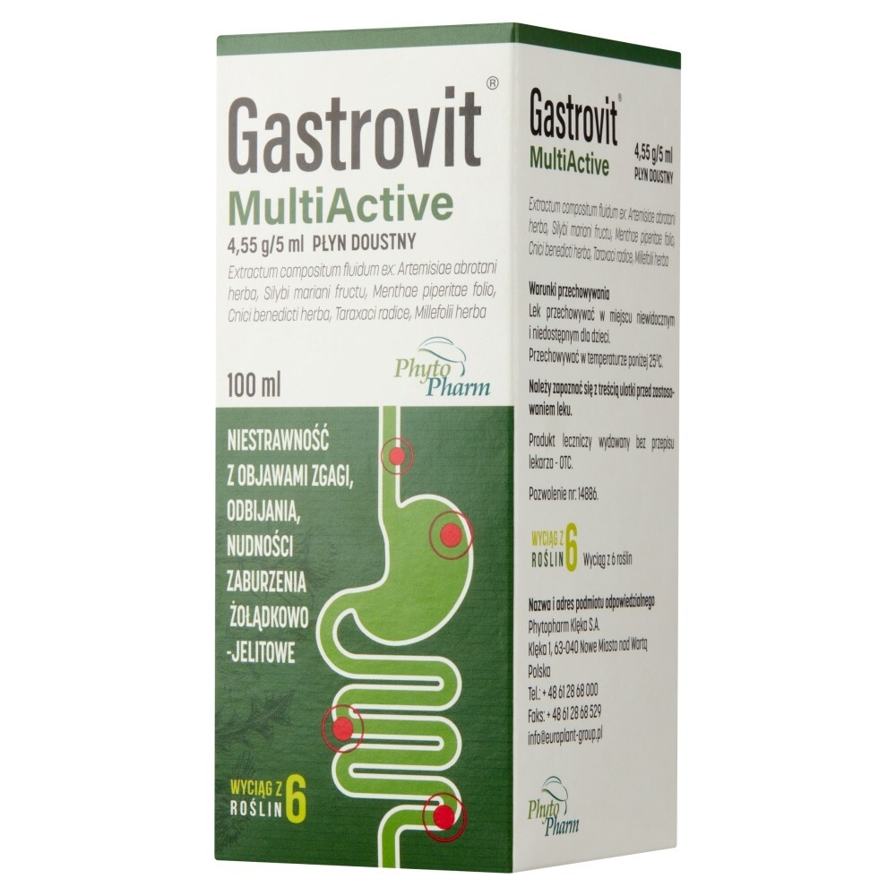 Gastrovit Multiactive płyndoust. 4,55g/5ml