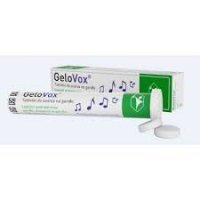 GeloVox, tabletki do ssania na gardło, smak porzeczkowo-mentolowy, 20 sztuk