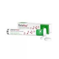 GeloVox, tabletki do ssania na gardło, smak wiśniowo-mentolowy, 20 sztuk