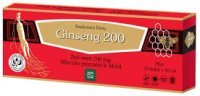 Ginseng 200, Żeń-Szeń, mleczko pszczele i miód, 10 fiolek po 10 ml