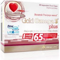 Gold Omega 3 Plus, 60 kapsułek płynnych