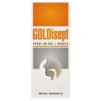 Goldisept Wyrób medyczny spray do ust i gardła 25 ml