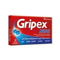 Gripex Noc, tabletki powlekane, 12 tabletek