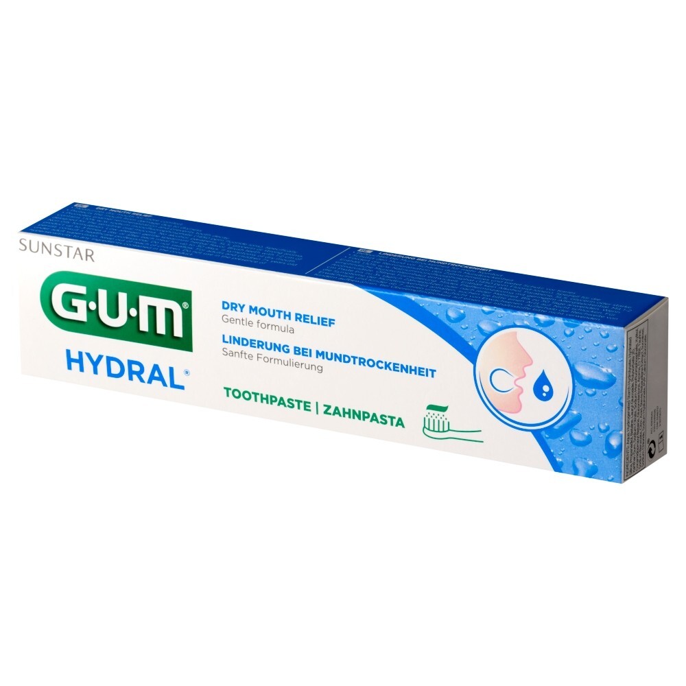 Gum Hydral, nawilżająca pasta do zębów, 75 ml
