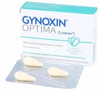 Gynoxin Optima, 200 mg, kapsułki dopochwowe, miękkie, 3 kapsułki