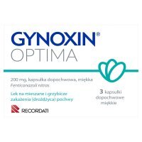 Gynoxin Optima, 3 kapsułki dopochwowe