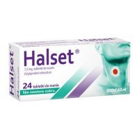 Halset, 1,5 mg, tabletki do ssania bez cukru, 24 tabletki