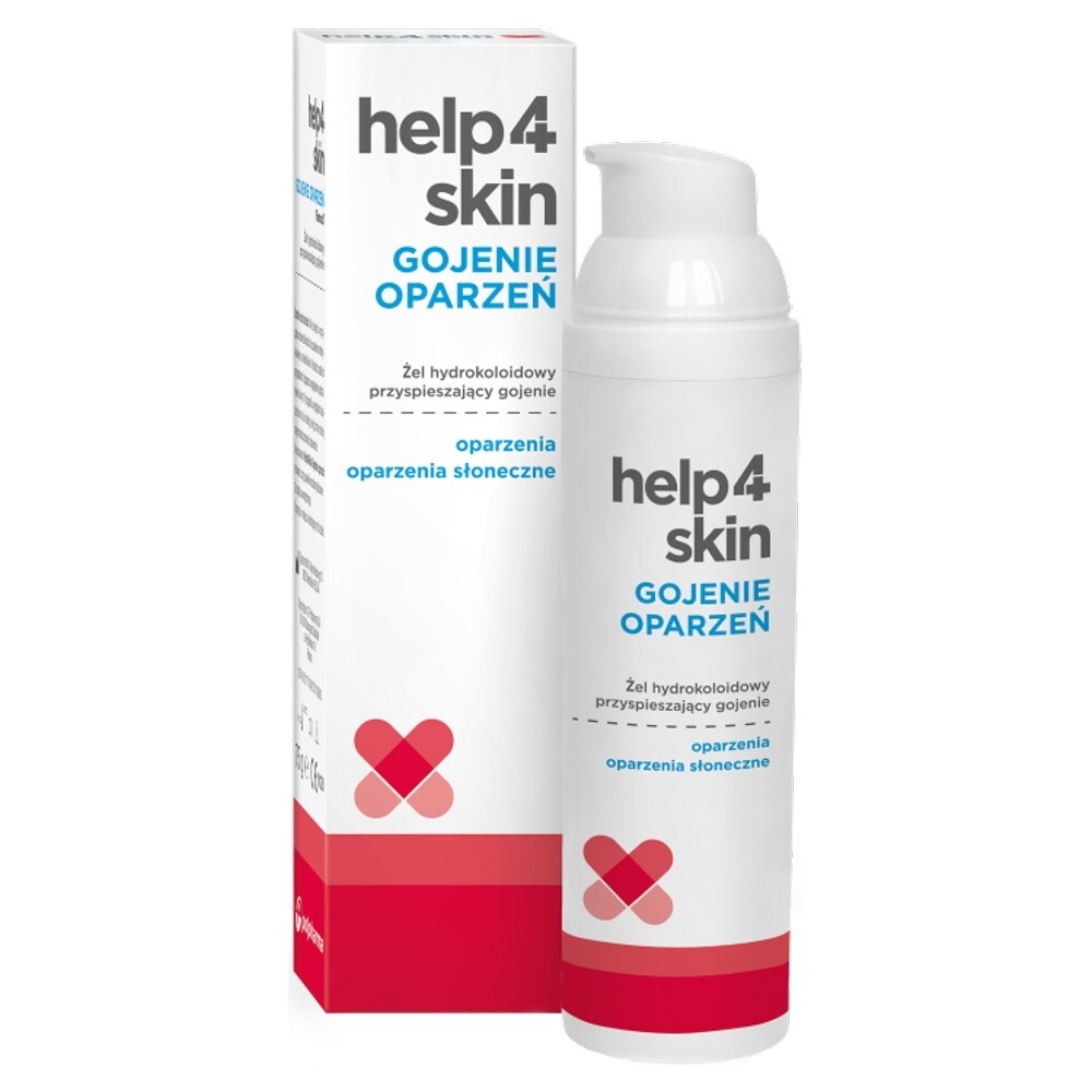 Help4Skin Gojenie Oparzeń, żel hydrokoloidowy, 75 g