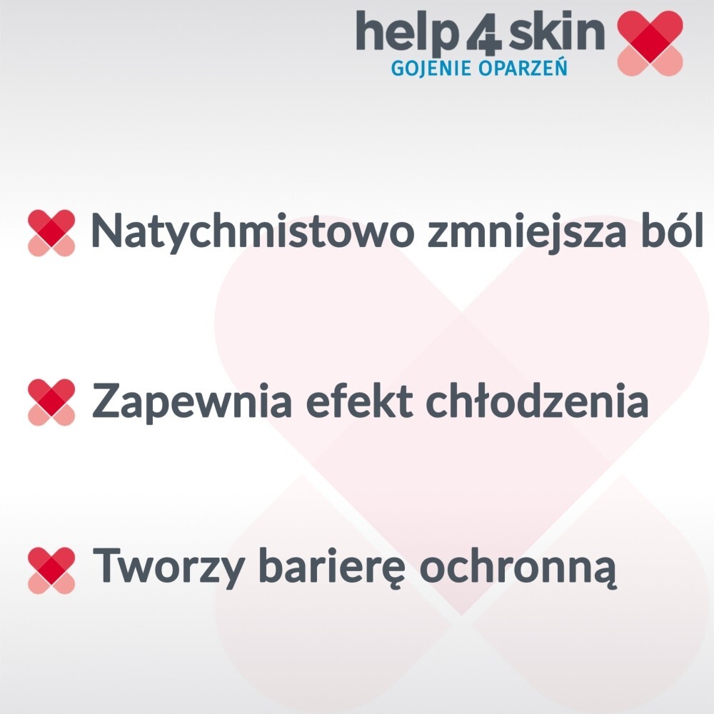 Help4Skin Gojenie Oparzeń, żel hydrokoloidowy, 75 g