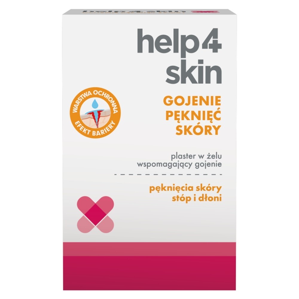 Help4Skin Gojenie Pęknięć Skóry, plaster w żelu, 7 ml