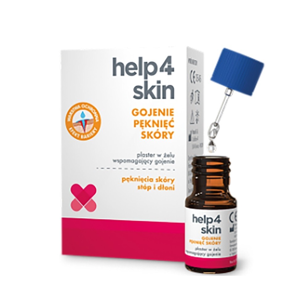 Help4Skin Gojenie Pęknięć Skóry, plaster w żelu, 7 ml