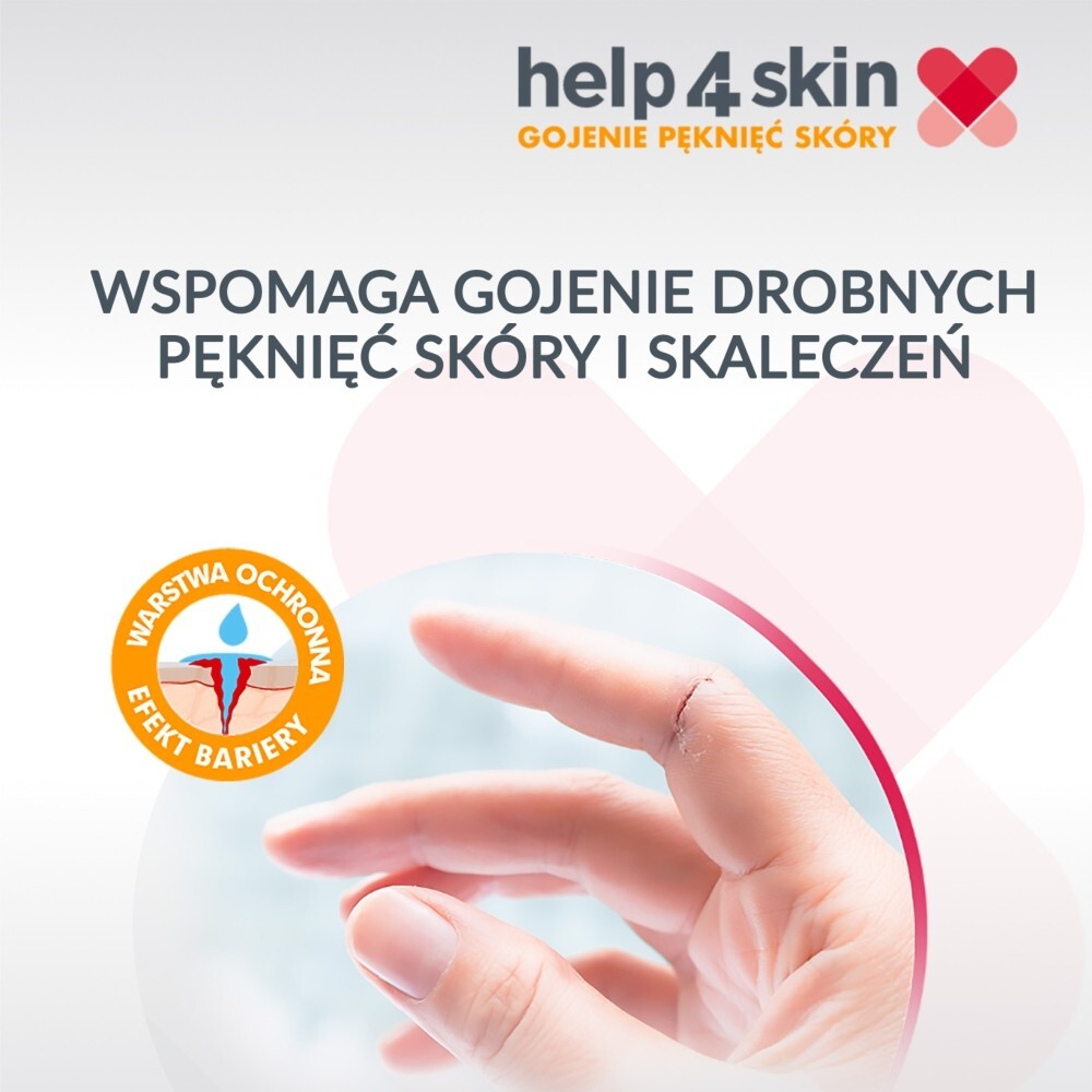 Help4Skin Gojenie Pęknięć Skóry, plaster w żelu, 7 ml