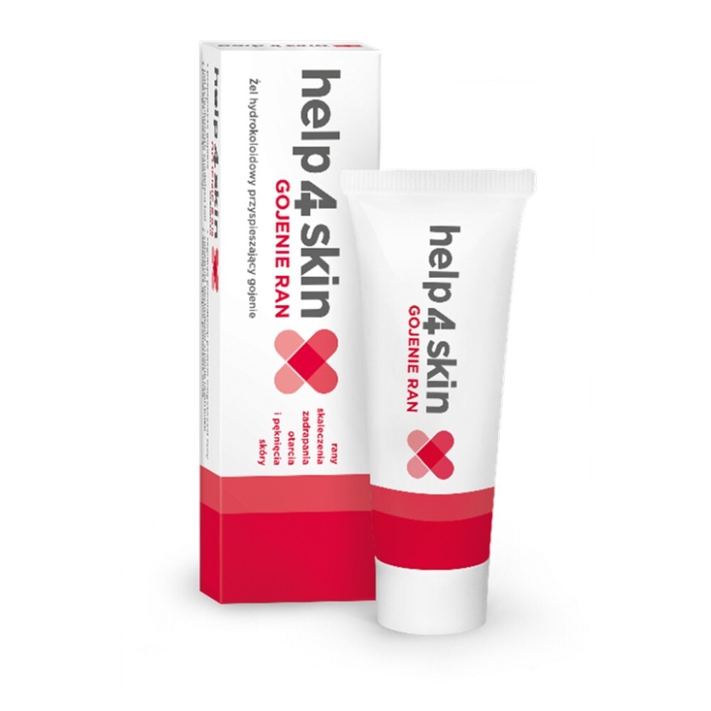 Help4Skin Gojenie Ran, żel hydrokoloidowy, 20 g, tuba
