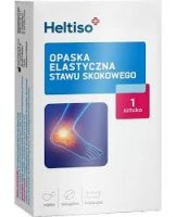 Heltiso Opaska elastyczna stawu skokowego - rozmiar XL, 1 sztuka