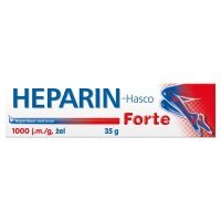 Heparin Hasco Forte żel 1000 j.m./g 35 g