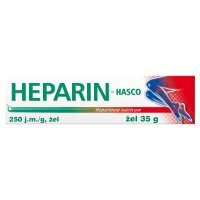 Heparin Hasco zel 250j.m./g 35g