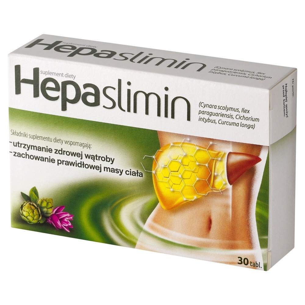 Hepaslimin, tabletki, 30 tabletek