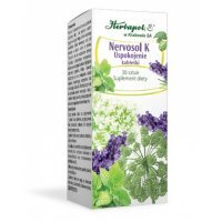 Herbapol Kraków Nervosol K Uspokojenie, 30 tabletek