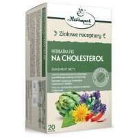 Herbapol Na Cholesterol, herbatka fix ziołowo-owocowa, 2 g x 20 saszetek