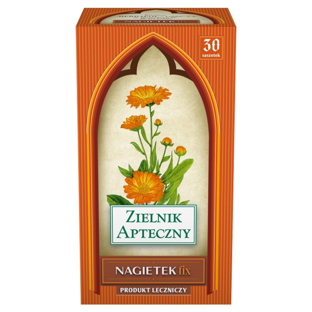 Herbapol Zielnik Apteczny Nagietek Fix, 1,0 g x 30 saszetek