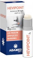 Hevipoint, 50 mg/g, sztyft na skórę, 3 g