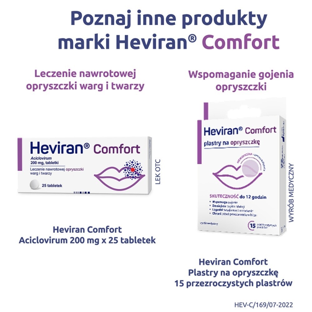 Heviran Comfort MAX, 400 mg, tabletki, 30 tabletek