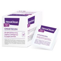HexaClean Chusteczki, 20 sztuk