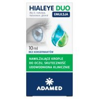 Hialeye Duo Emulsja, krople do oczu, 10 ml