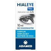 Hialeye Free 0,2% roztw. 10 ml