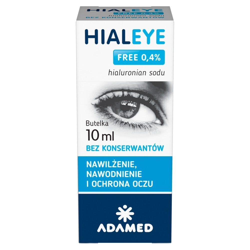 Hialeye Free 0,4% krople do oczu 10 ml