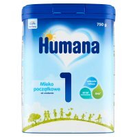 Humana 1 - Mleko początkowe od urodzenia, 750 g