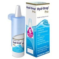 Hyal-Drop Pro, nawilżające krople do oczu, 10 ml