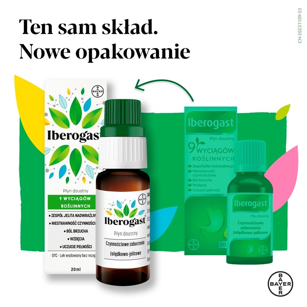 Iberogast, płyn doustny, 20 ml