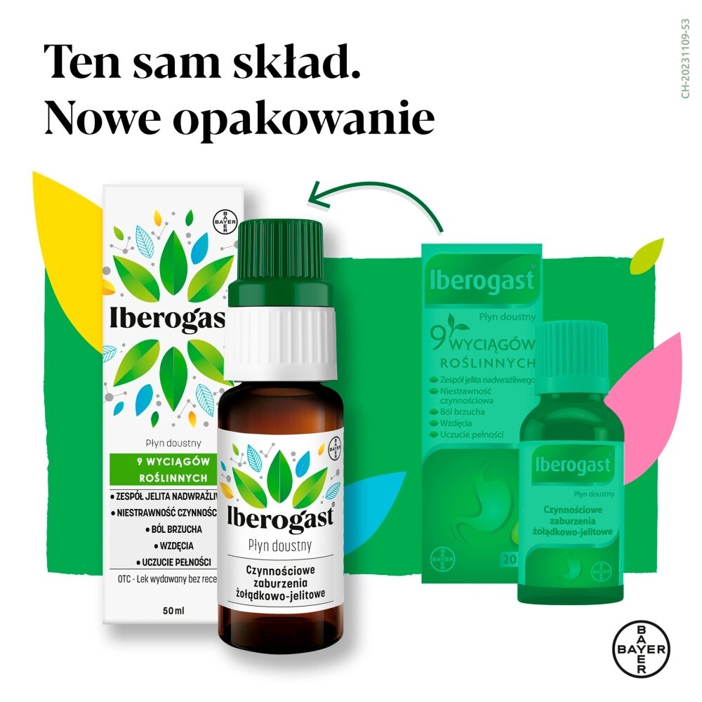 Iberogast, płyn doustny, 50 ml