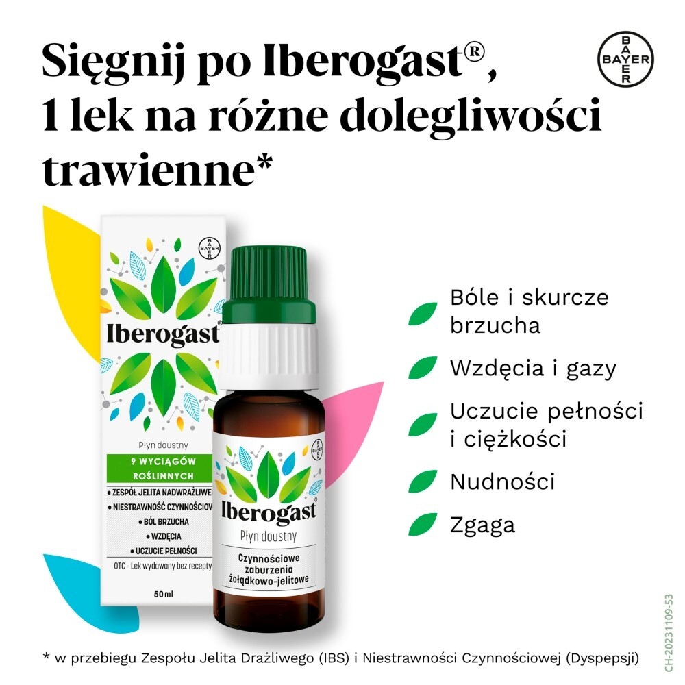 Iberogast, płyn doustny, 50 ml