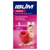 Ibum Forte zawiesina 100 g Malina