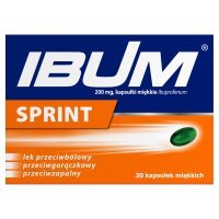 Ibum Sprint, 200 mg, kapsułki elastyczne, 30 kapsułek