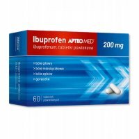 Ibuprofen APTEO MED, 200 mg, 60 tabletek powlekanych
