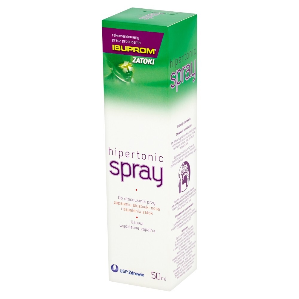 Ibuprom Zatoki Hipertonic spray 50 ml