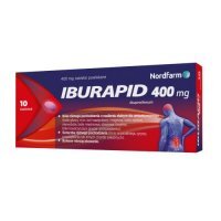 Iburapid, 400 mg, tabletki powlekane, 10 tabletek