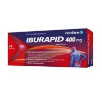 Iburapid, 400 mg, tabletki powlekane, 20 tabletek